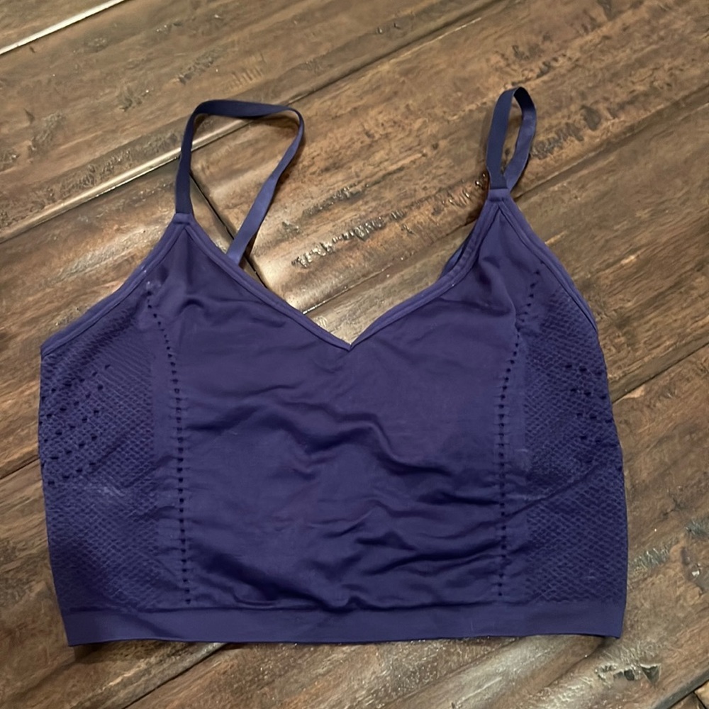 Fabletics navy workout top